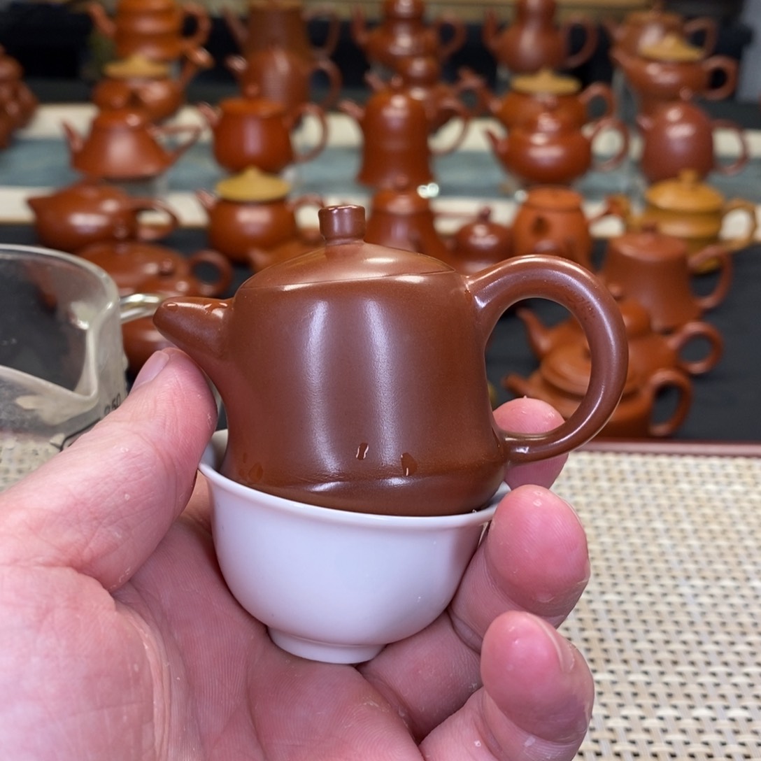 紫砂茶壶潮州手拉壶