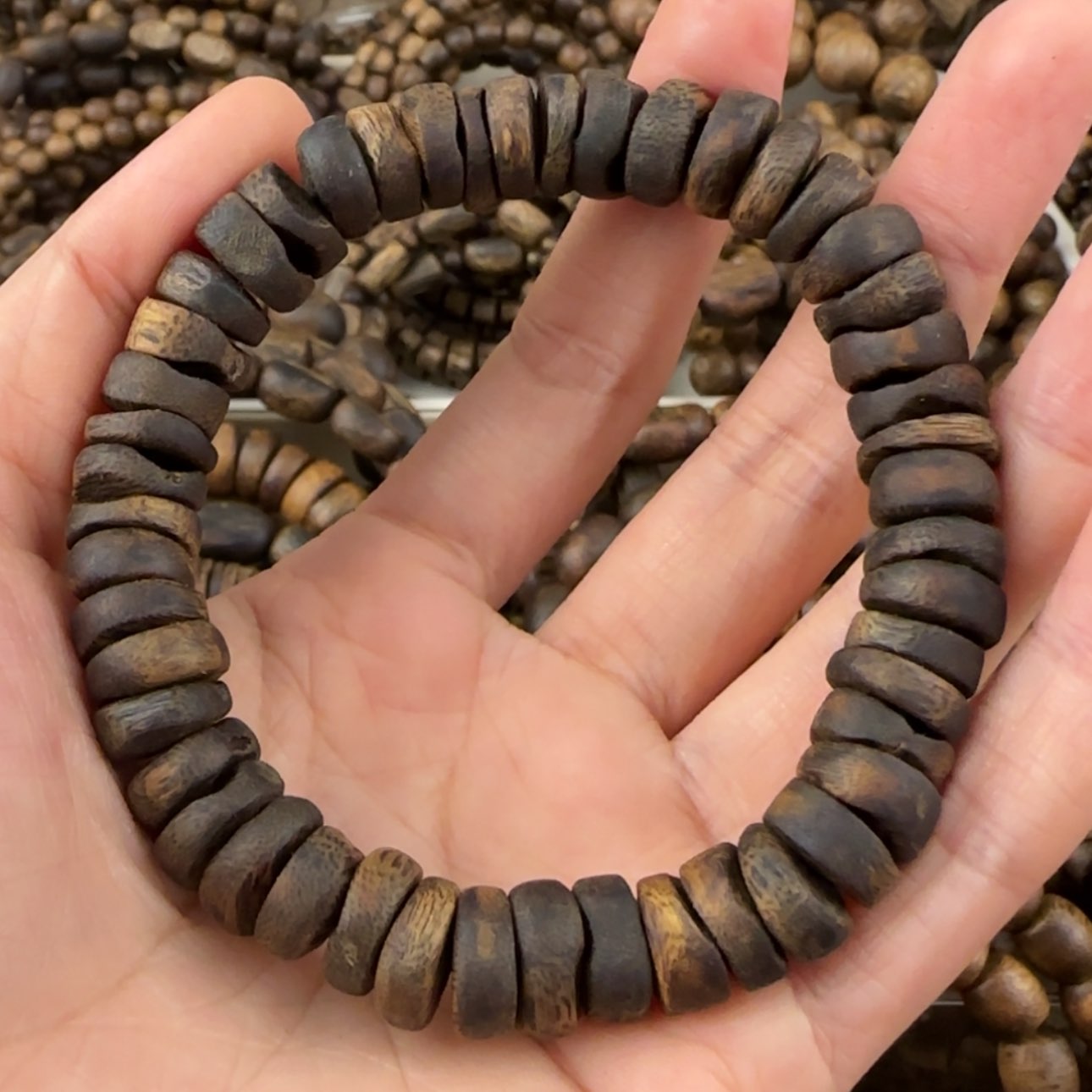 【闪购商品】沉香手串用****4奇楠沉水手串15.3克