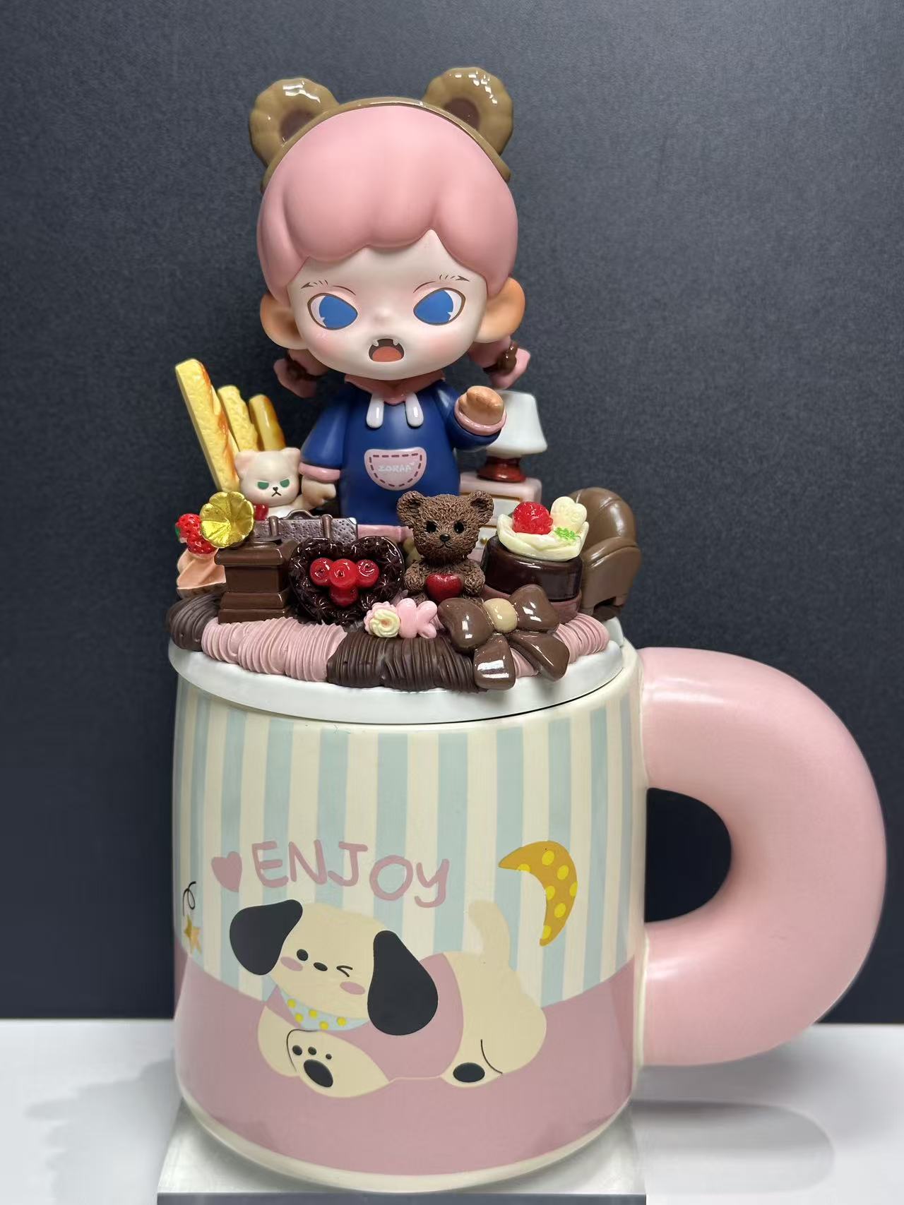 咪米酱创意手工奶油胶个性DIY饰品摆件