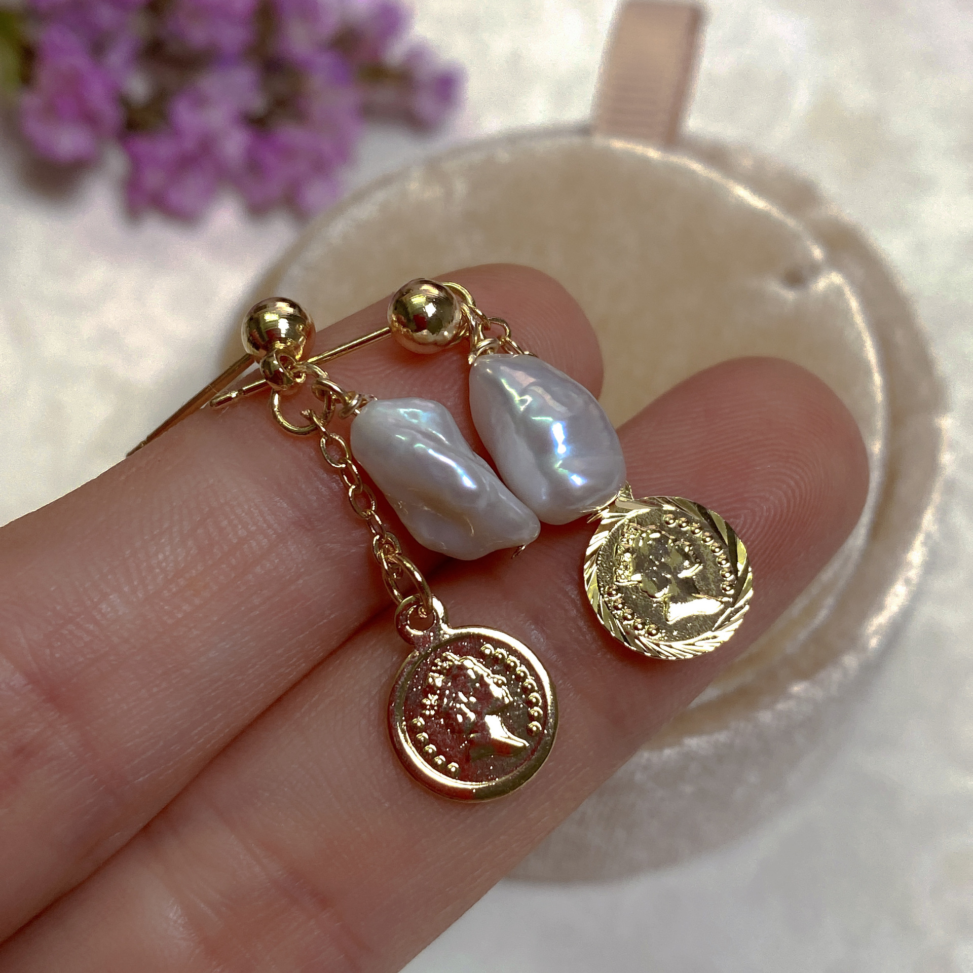 925银耳饰 轻奢耳钉时尚女王耳环法式复古小众百搭