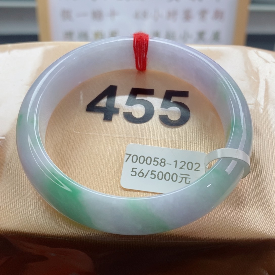 翡翠手镯未镶嵌天然A货翡翠手镯