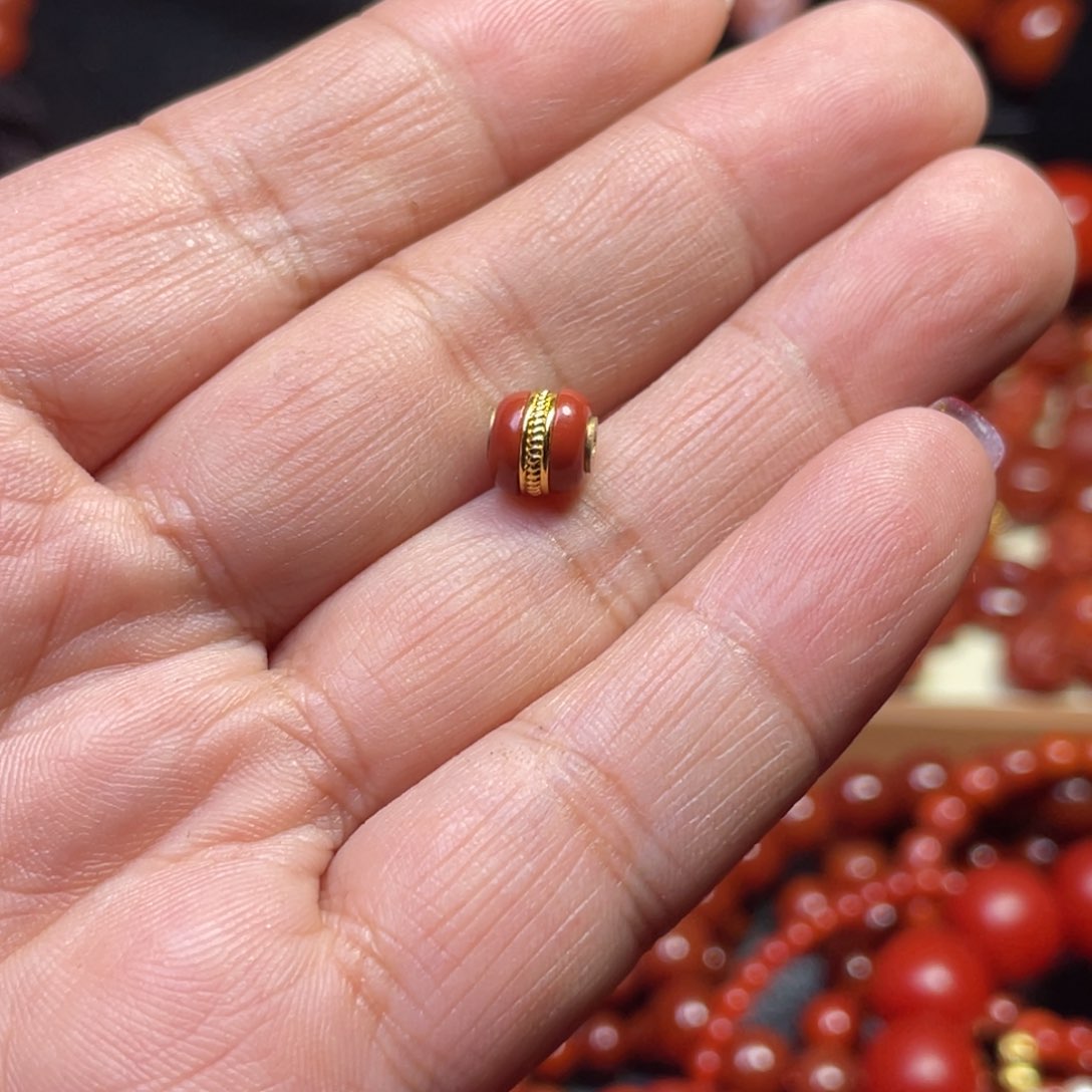 南红玛瑙项链合金?****?