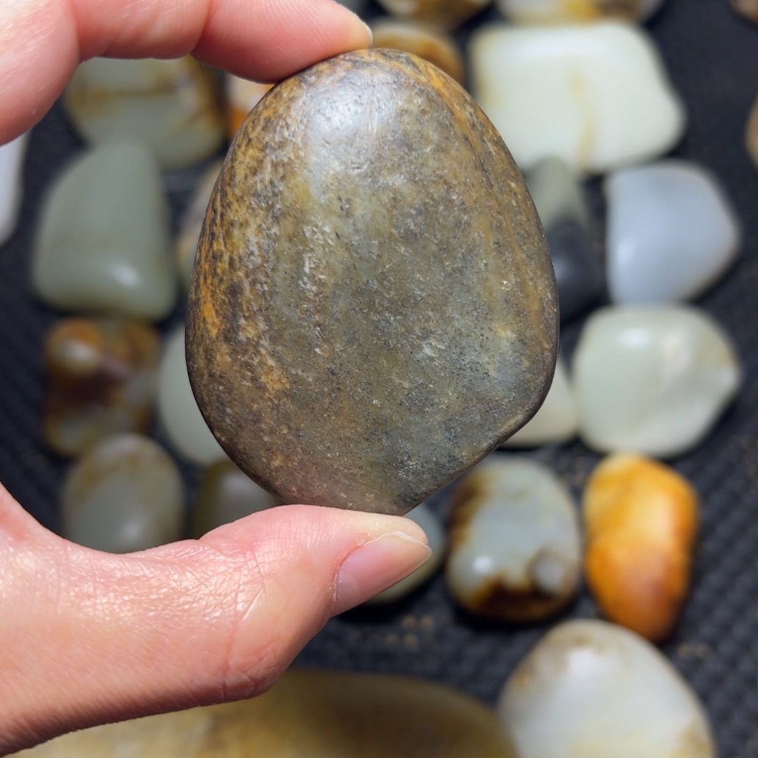 和田玉未镶嵌挂件16