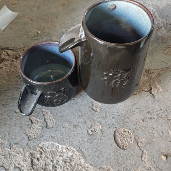 【闪购商品】福字流水两个瑕疵黑色