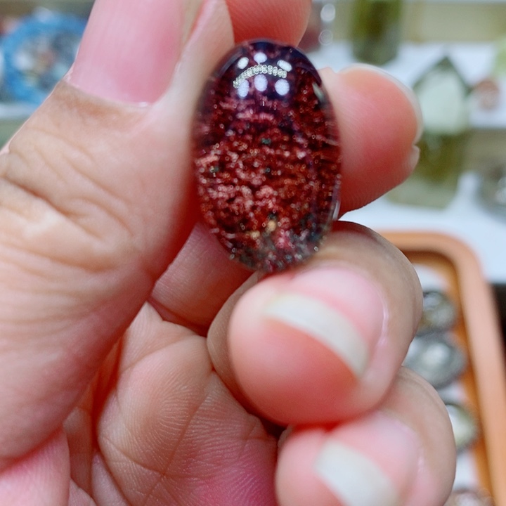 未镶嵌颈饰水晶用****6水晶