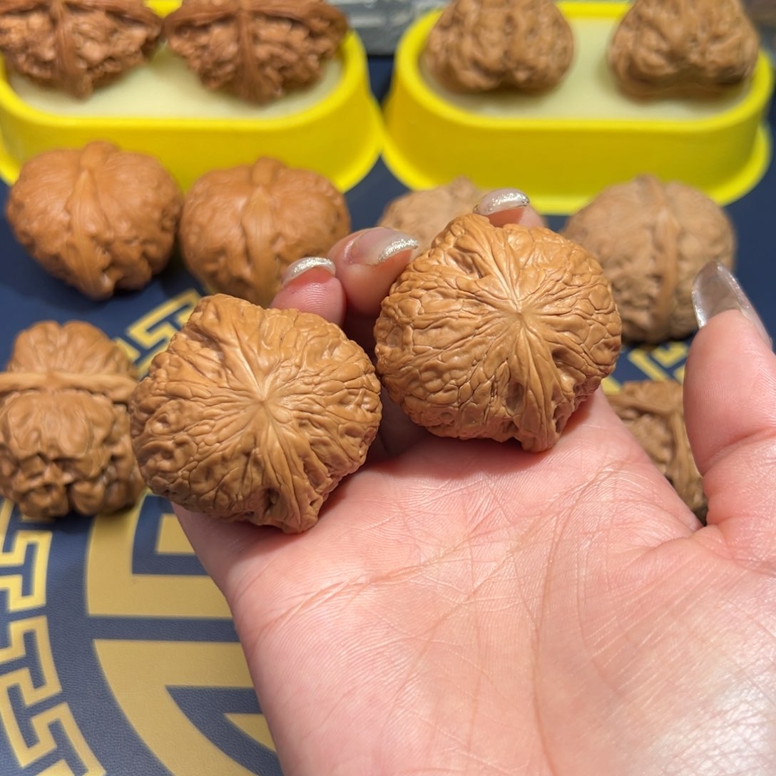 文玩核桃把件铁锤41全品