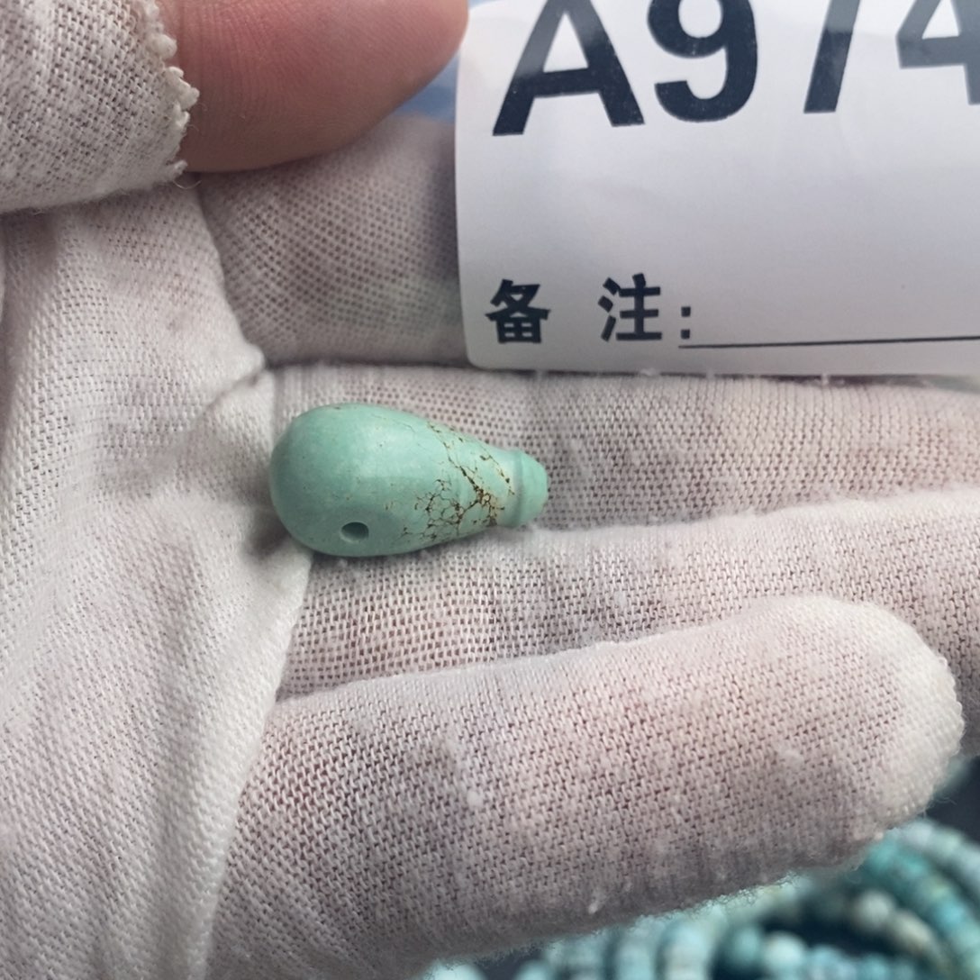 绿松石未镶嵌卡11三通
