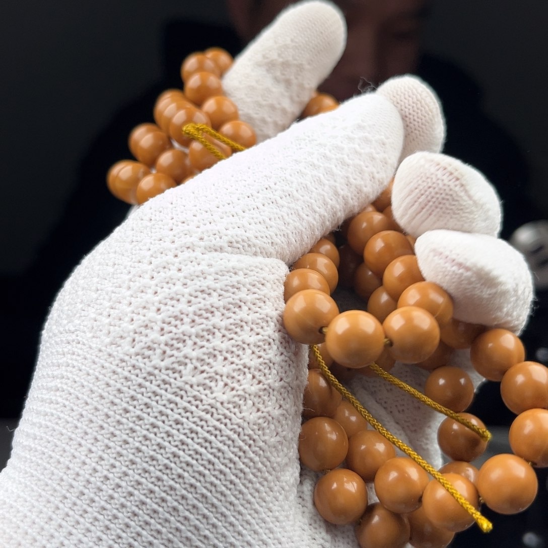 猴头核桃手串正园光珠108 