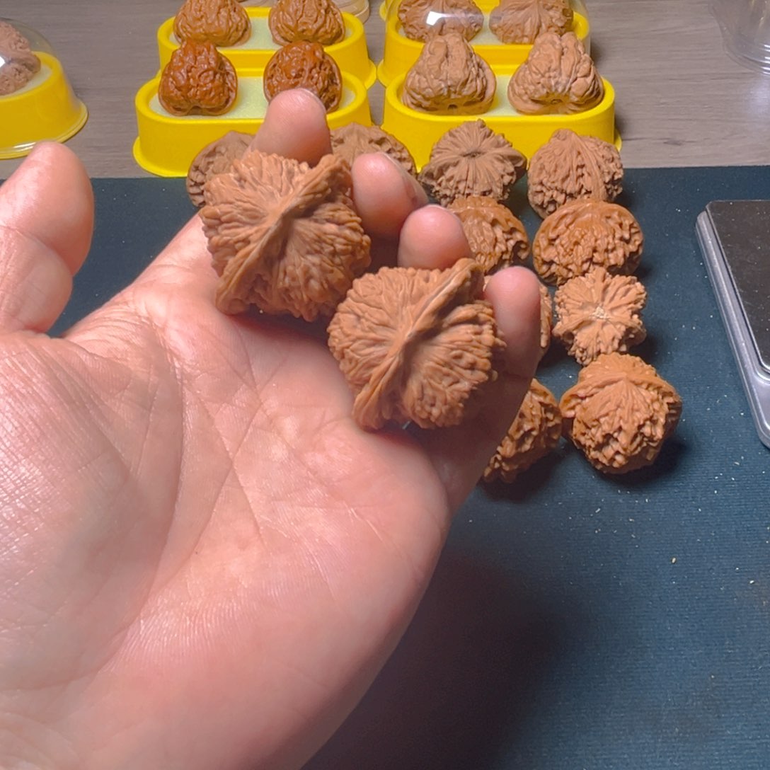 文玩核桃把件四座楼40