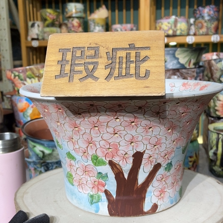 红陶景德镇艺术手绘作品