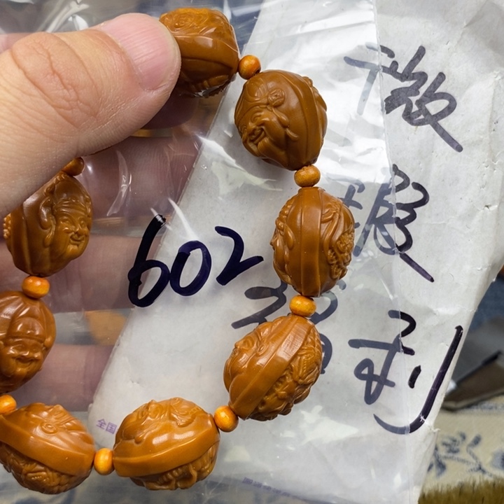 橄榄核手串/手链橄榄核雕工艺手串