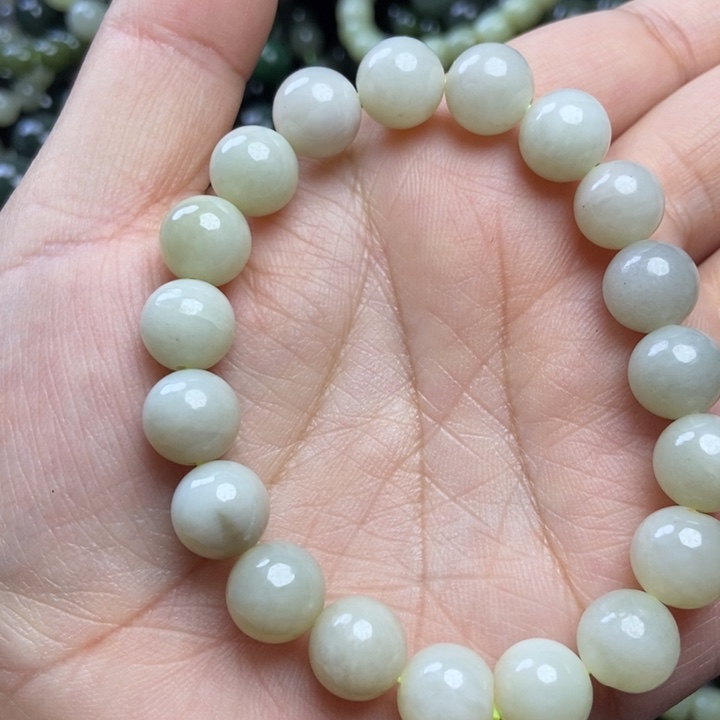 和田玉未镶嵌颈饰拉10