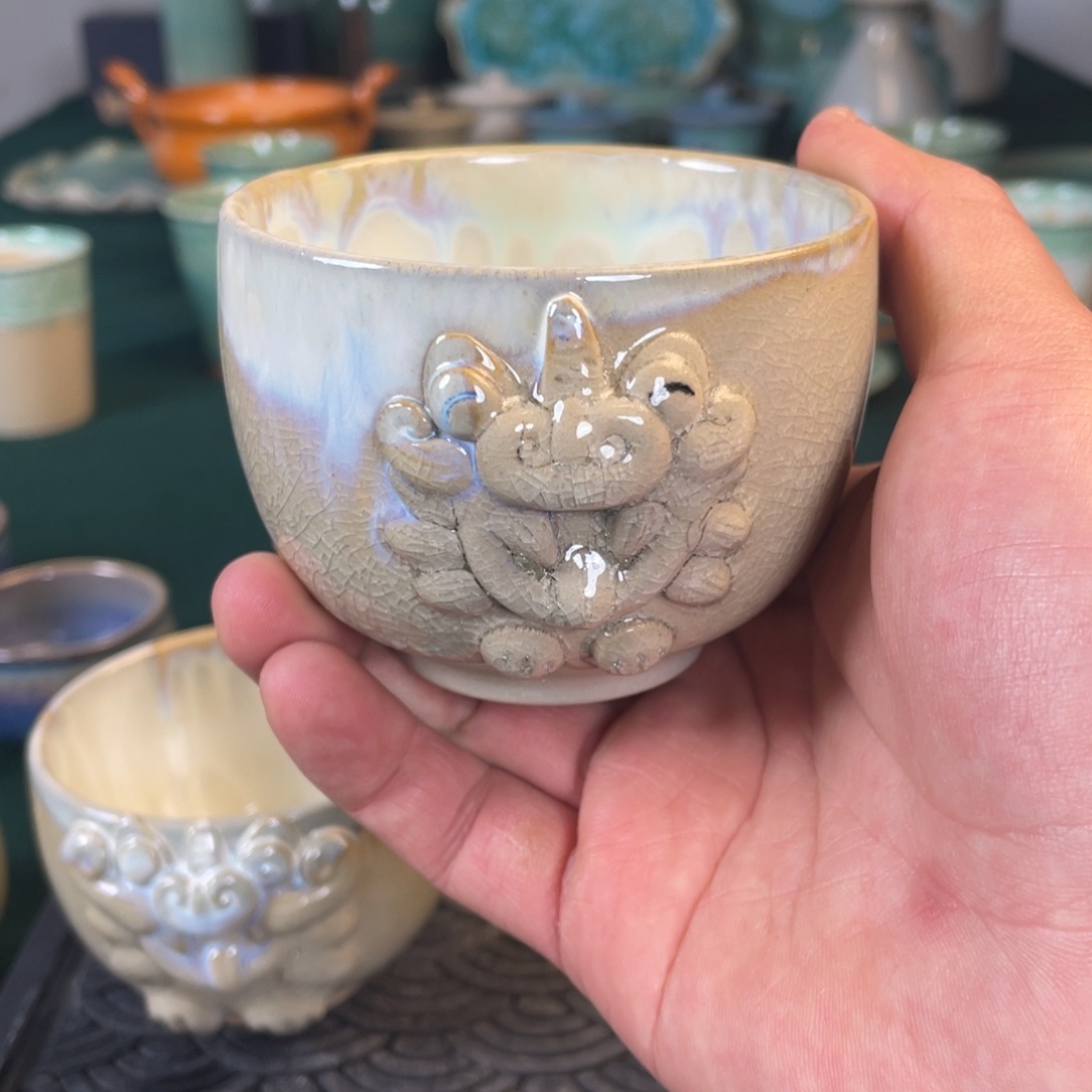 杯云滇陶器主人杯