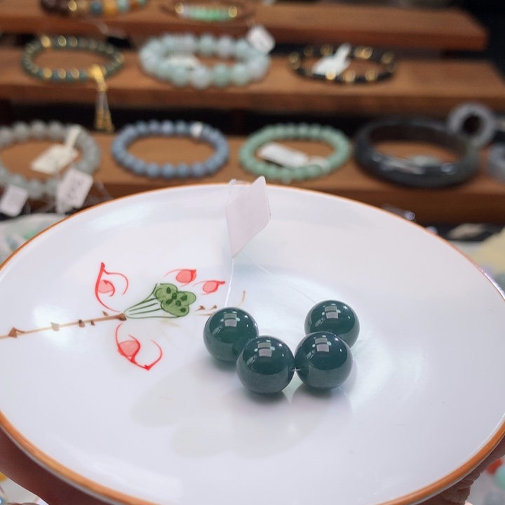 翡翠未镶嵌手链翡翠d38卡10