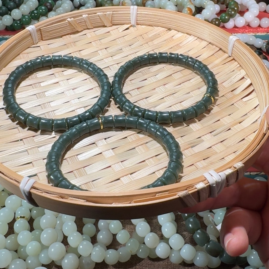 和田玉未镶嵌手链多样性发货拍一发一