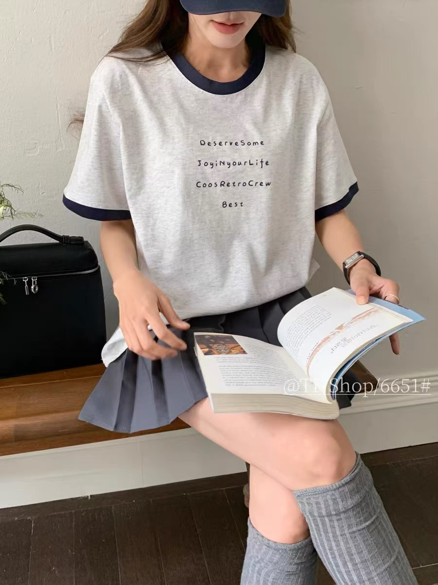 K951～1000（偶有微瑕介意慎拍）欢儿时尚简约T恤