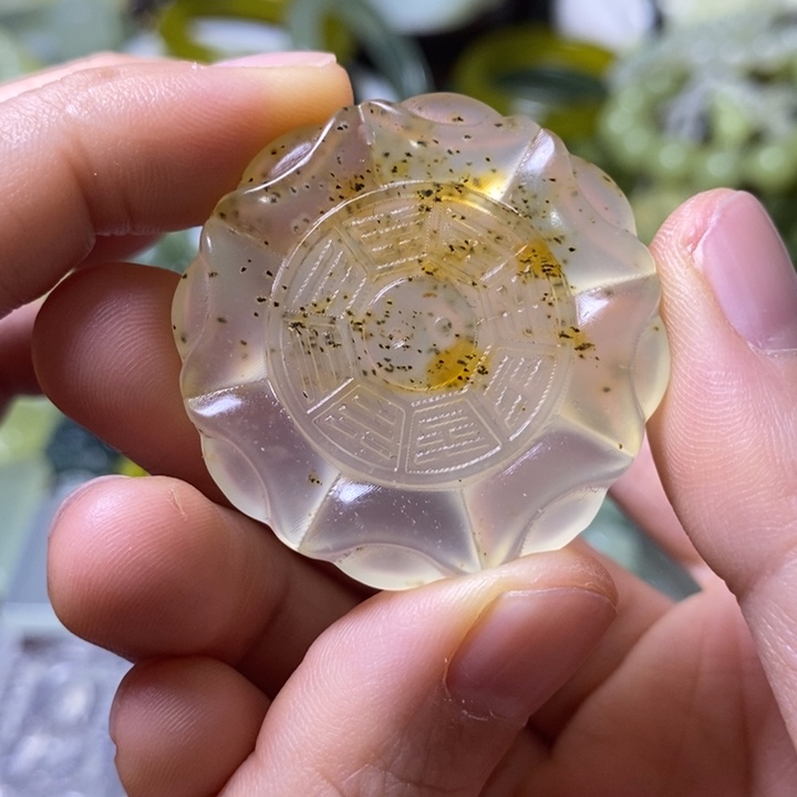 岫玉岫玉颈饰未镶嵌