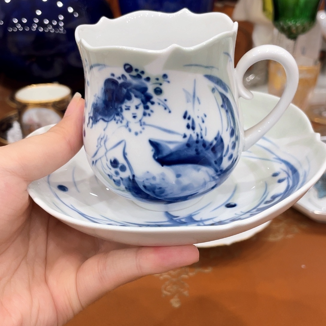 摆件中古一等咖啡杯