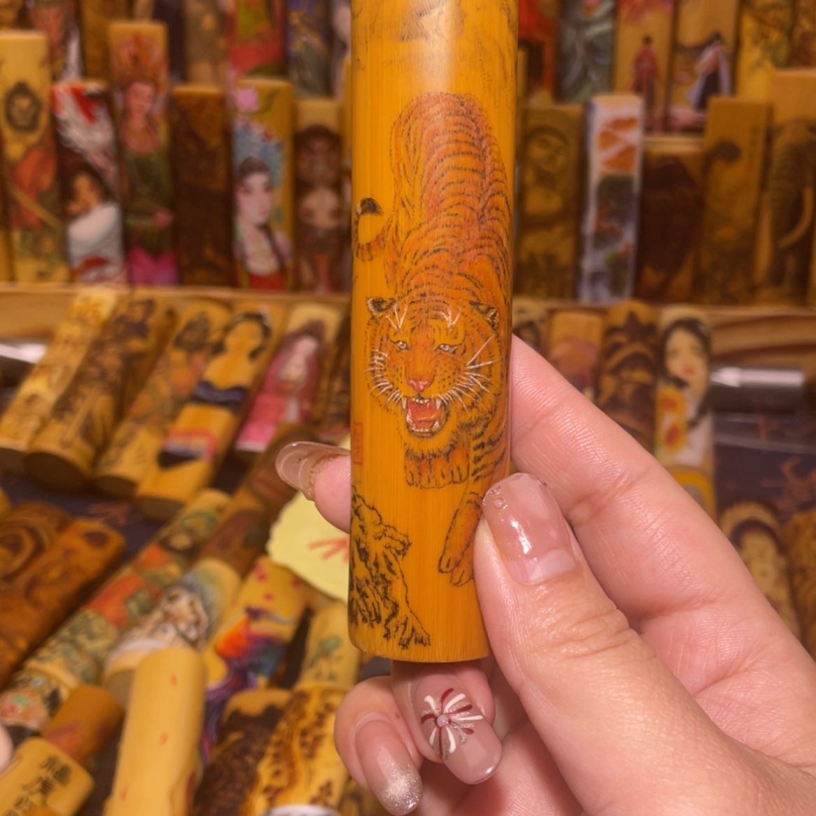 【闪购商品】竹素*实心竹手把件手把件