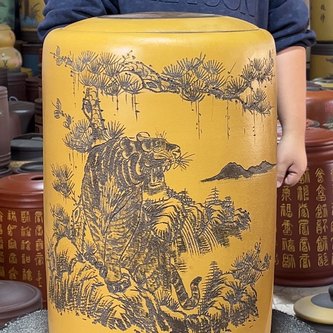 紫砂茶叶罐茶叶罐
