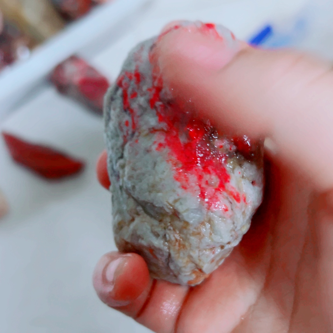 表***艺巴林石巴林鸡血原石