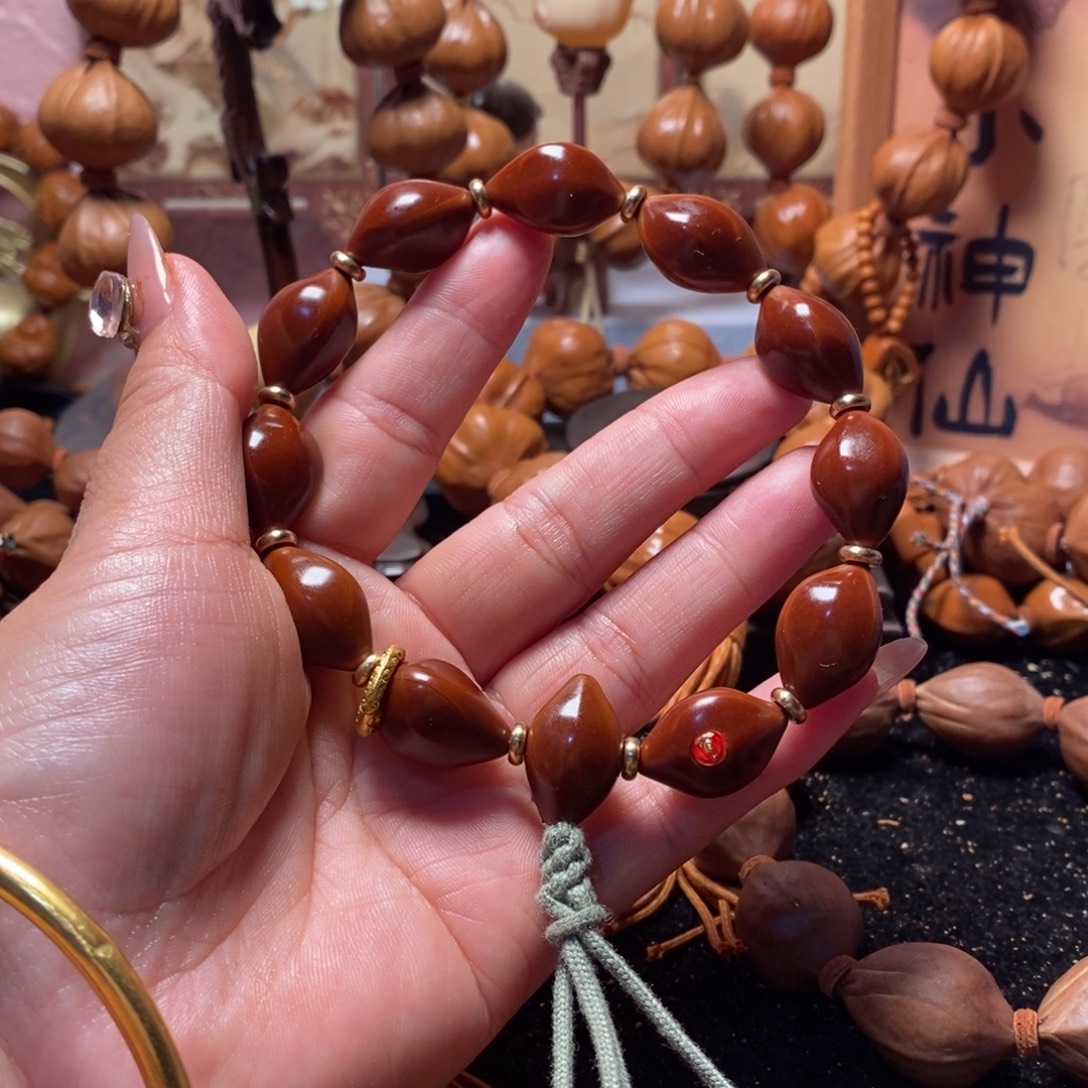 手串/手链橄榄核红标油核