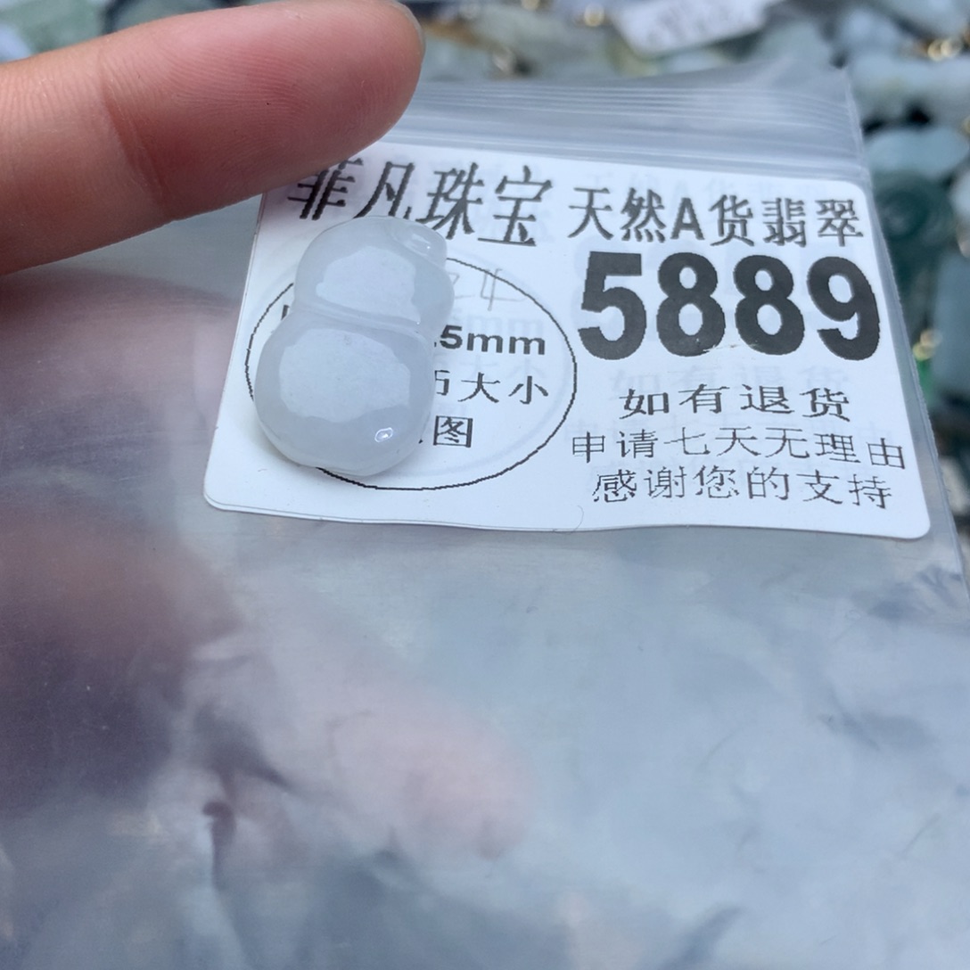 翡翠颈饰未镶嵌5889。