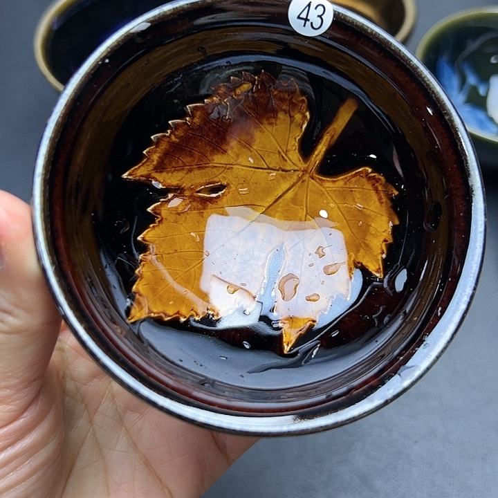 茶盏建窑建盏主人杯