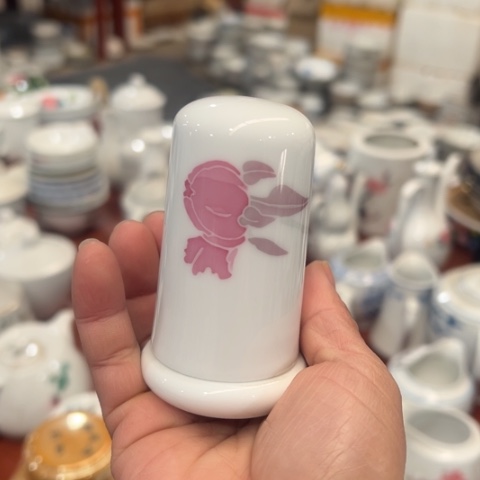 醴陵瓷高温釉下彩手绘7厘米