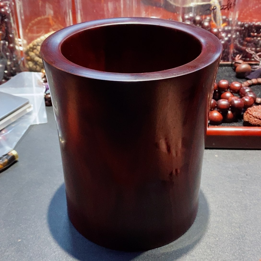 小叶紫檀手串/手链大笔筒