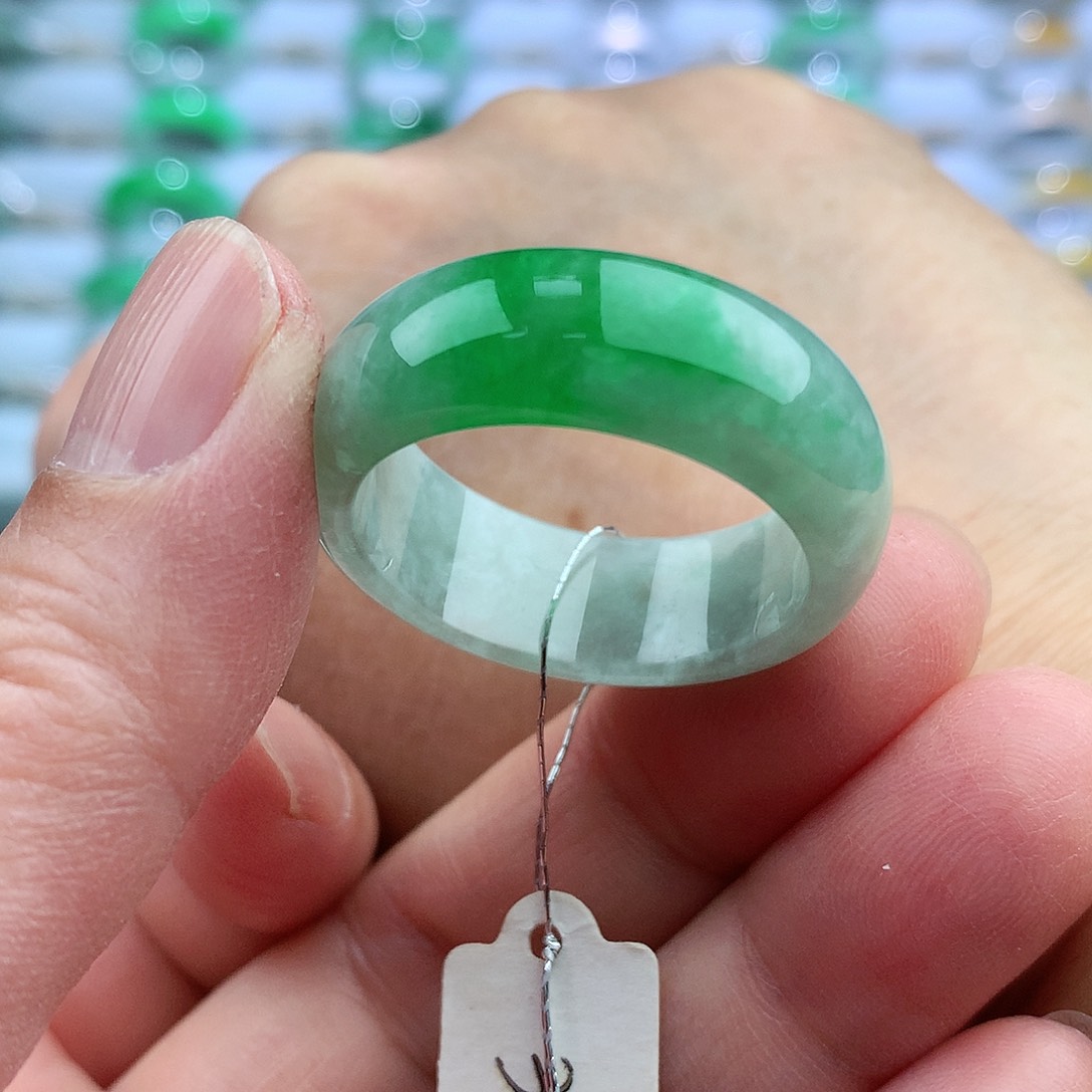 未镶嵌戒指翡翠32号