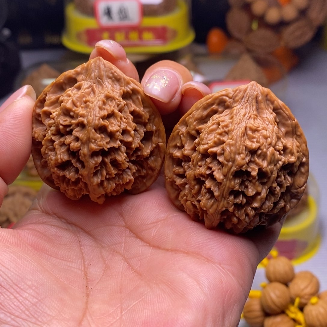 把件文玩核桃楠*滿天星