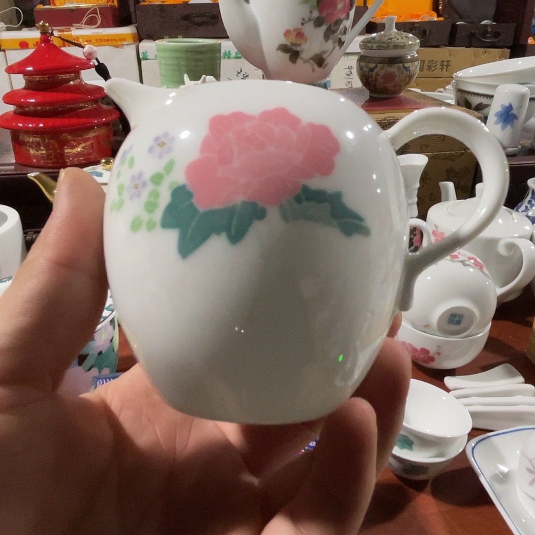 醴陵老厂瓷微瑕慎拍