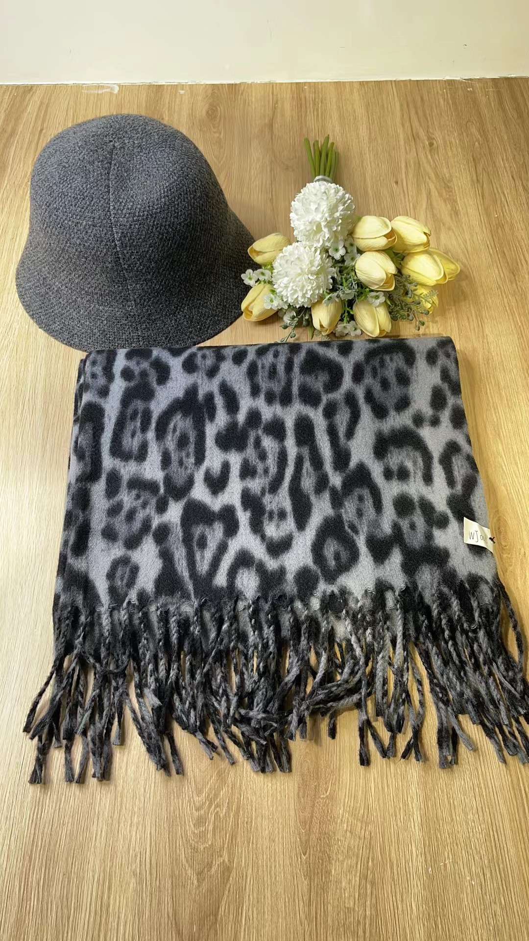 WJ008 (羊毛）休闲风百搭围巾时尚女士经典围巾