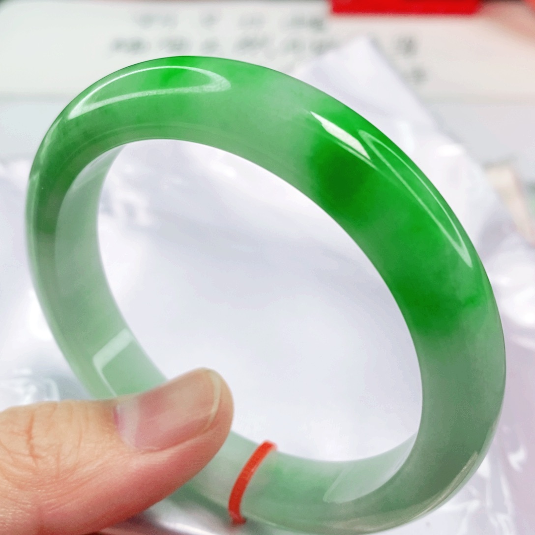 未镶嵌手镯翡翠55.8圈口新货股票