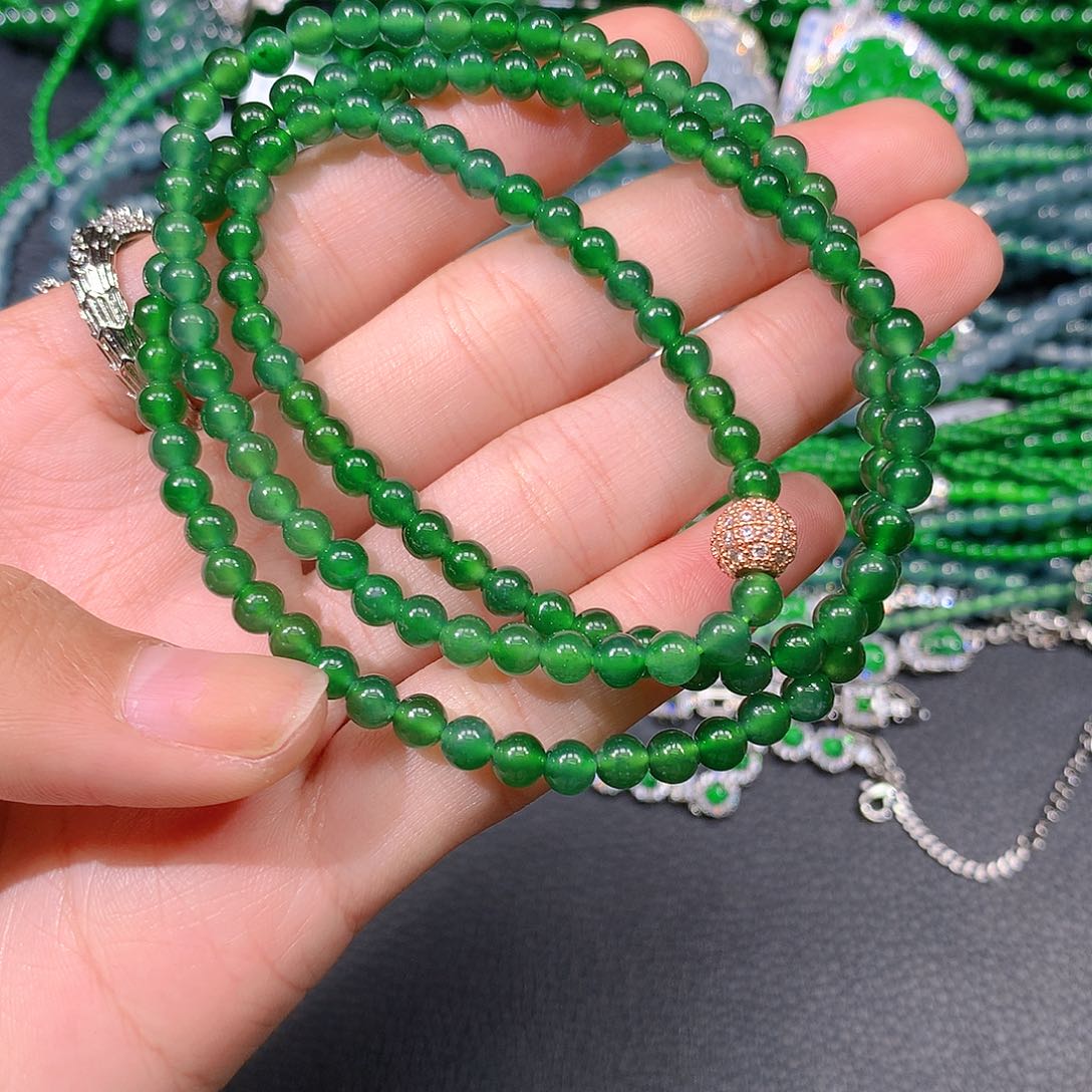 翡翠戒指未镶嵌天然翡翠