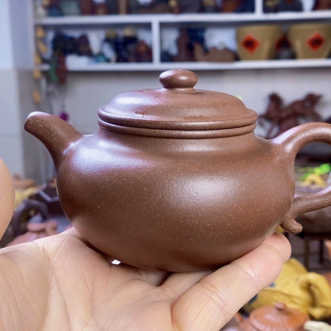 底槽青茶壶東**亮原矿紫砂全手工