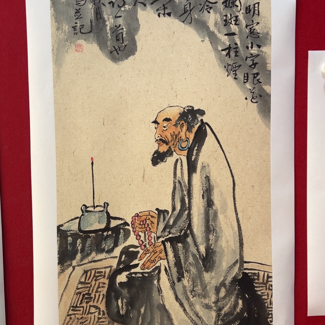 国画手绘国画作品