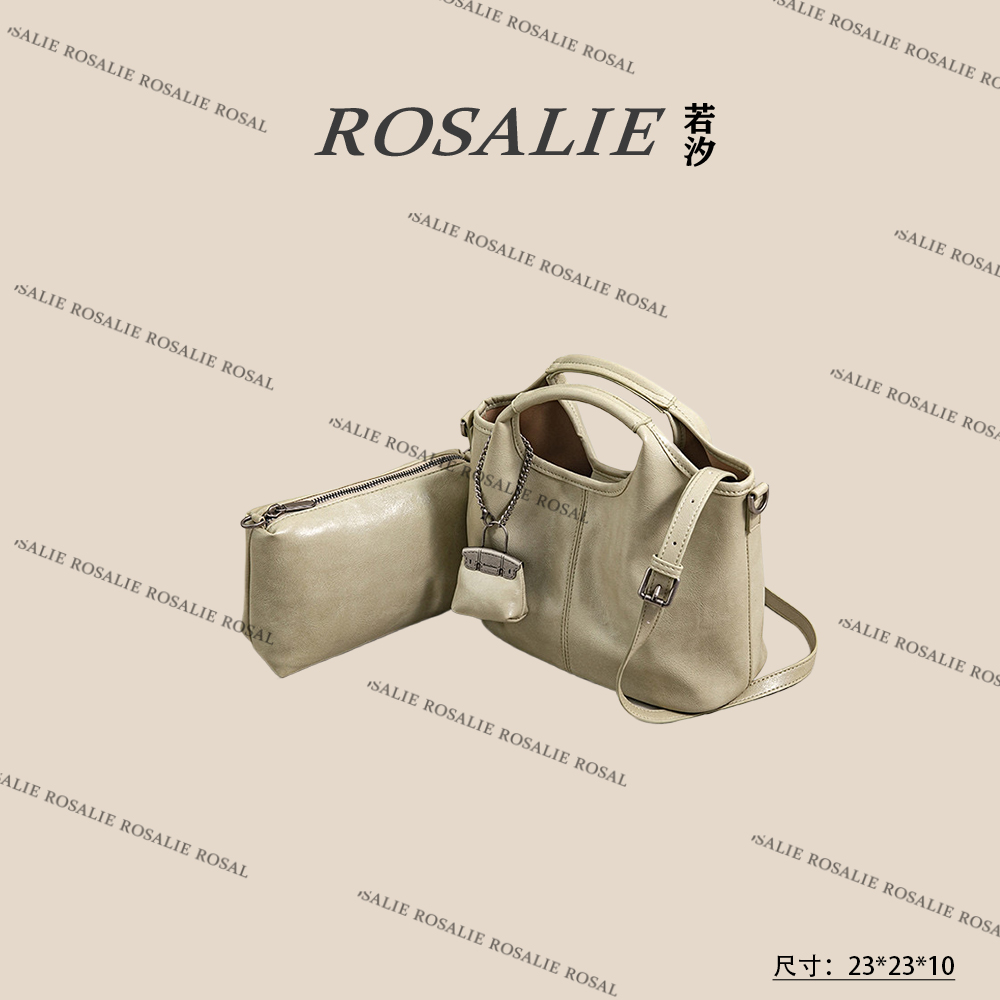  【若汐Rosalie】SK-62588-奶油绿-轻奢小众时尚百搭女士包包