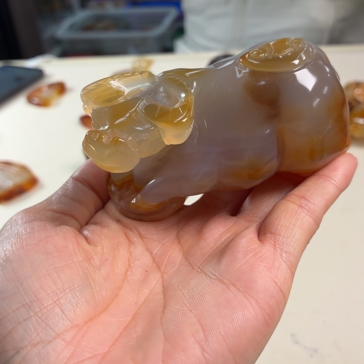 玛瑙/玉髓吊坠(不含链)未镶嵌