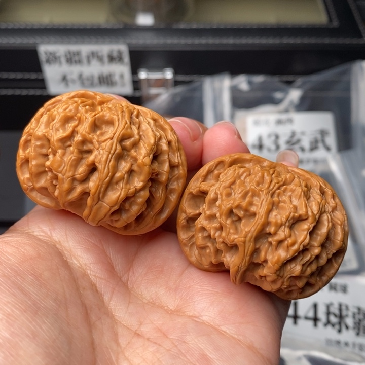 文玩核桃把件44苹果