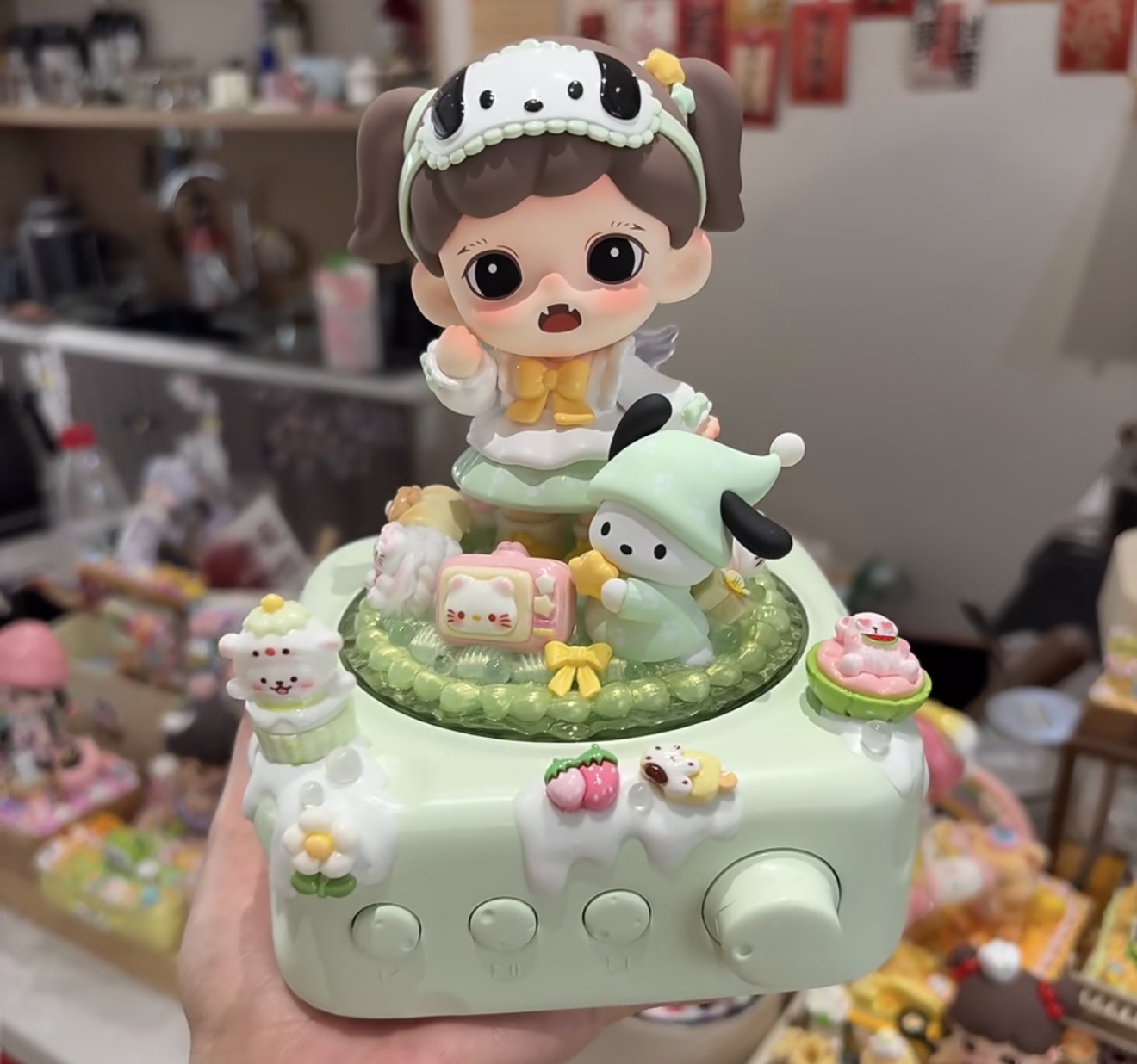 潮流音响手作diy摆件