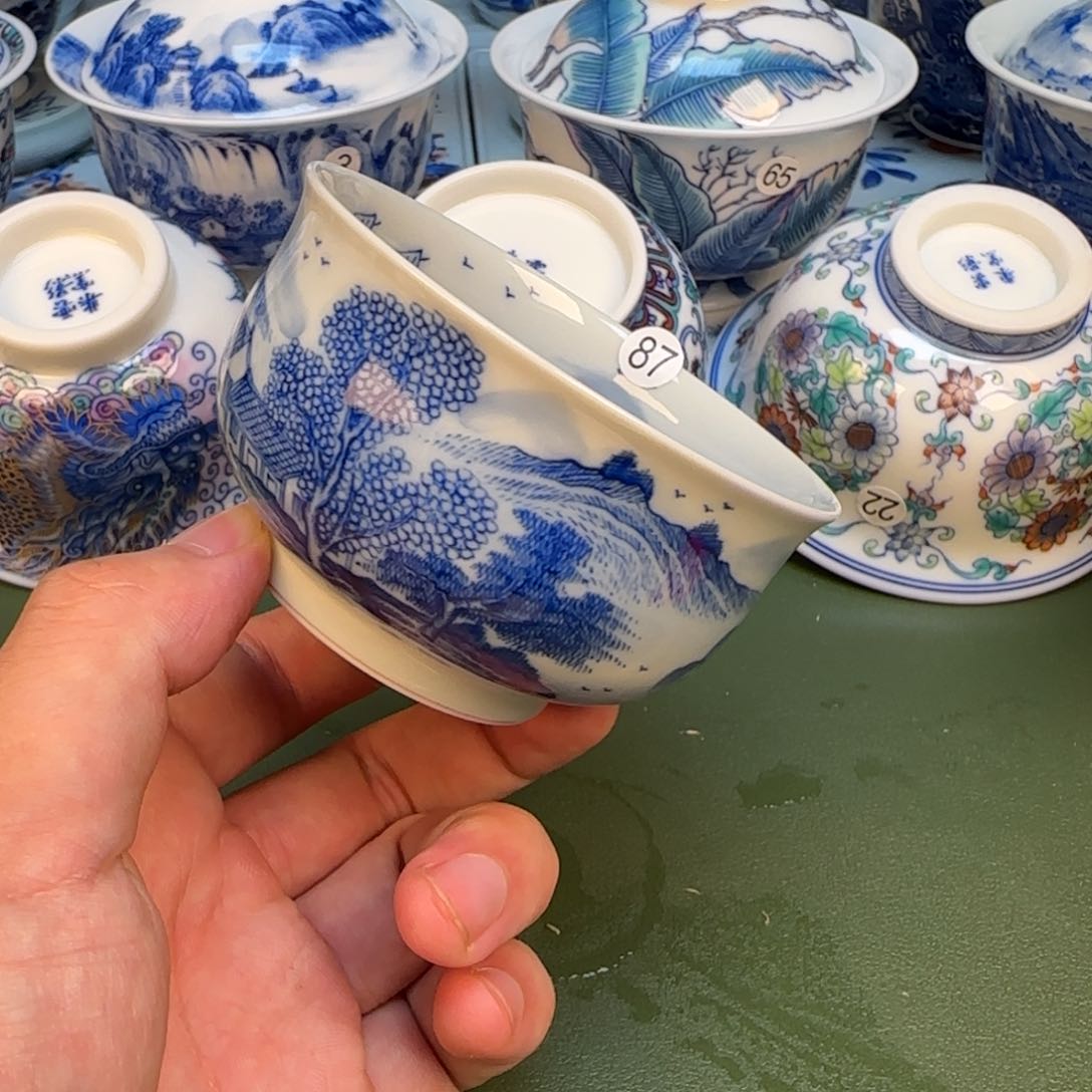彦祖纯手工手绘茶具87
