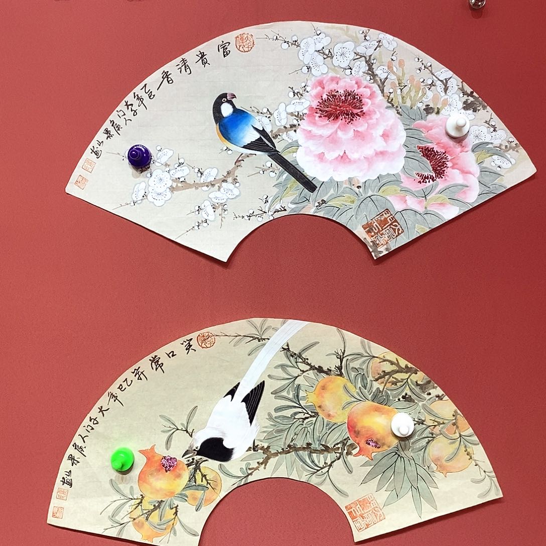 赏***轩国画大风堂嫡传-侯果山老师作品路 