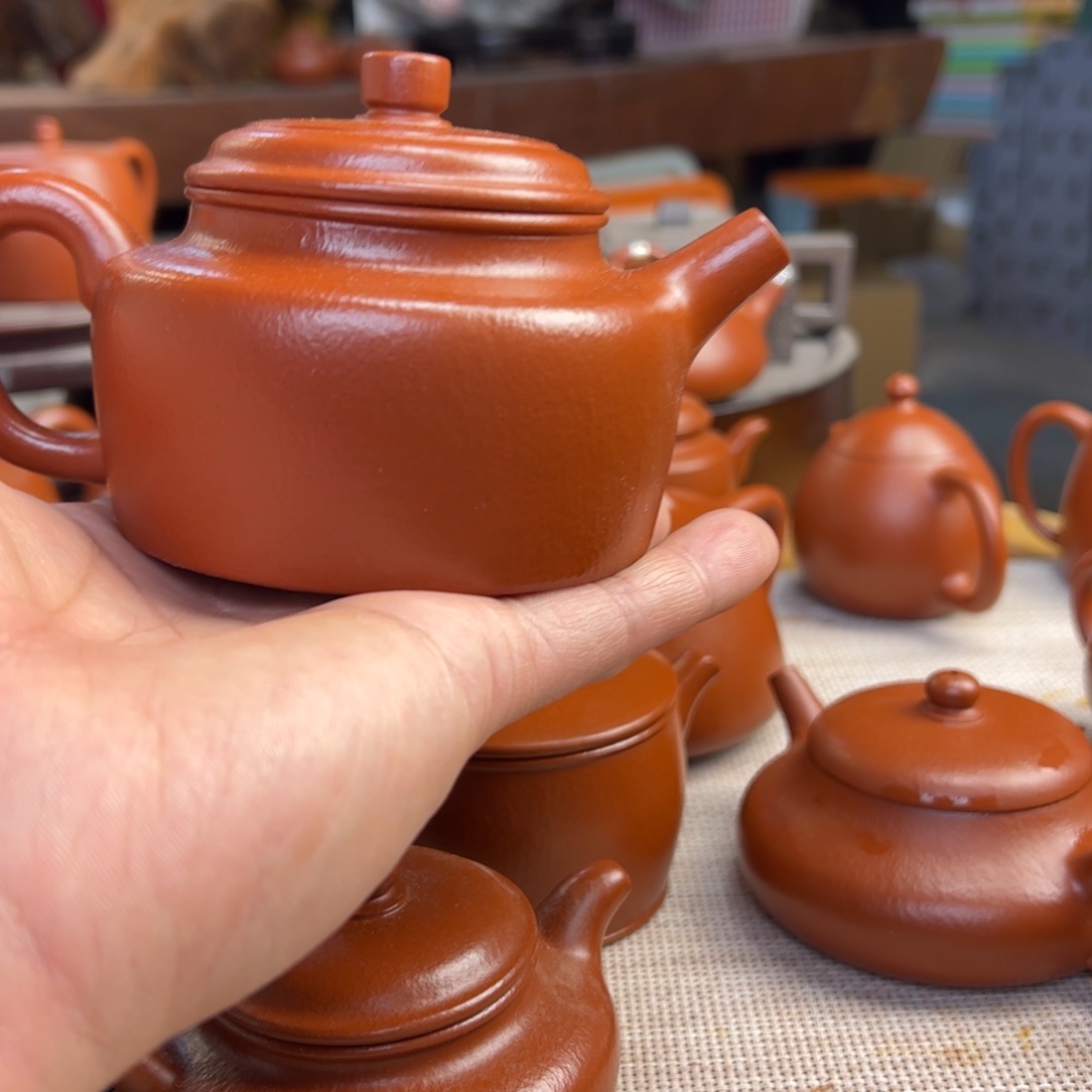 紫砂壶棒***家全手工制作德钟
