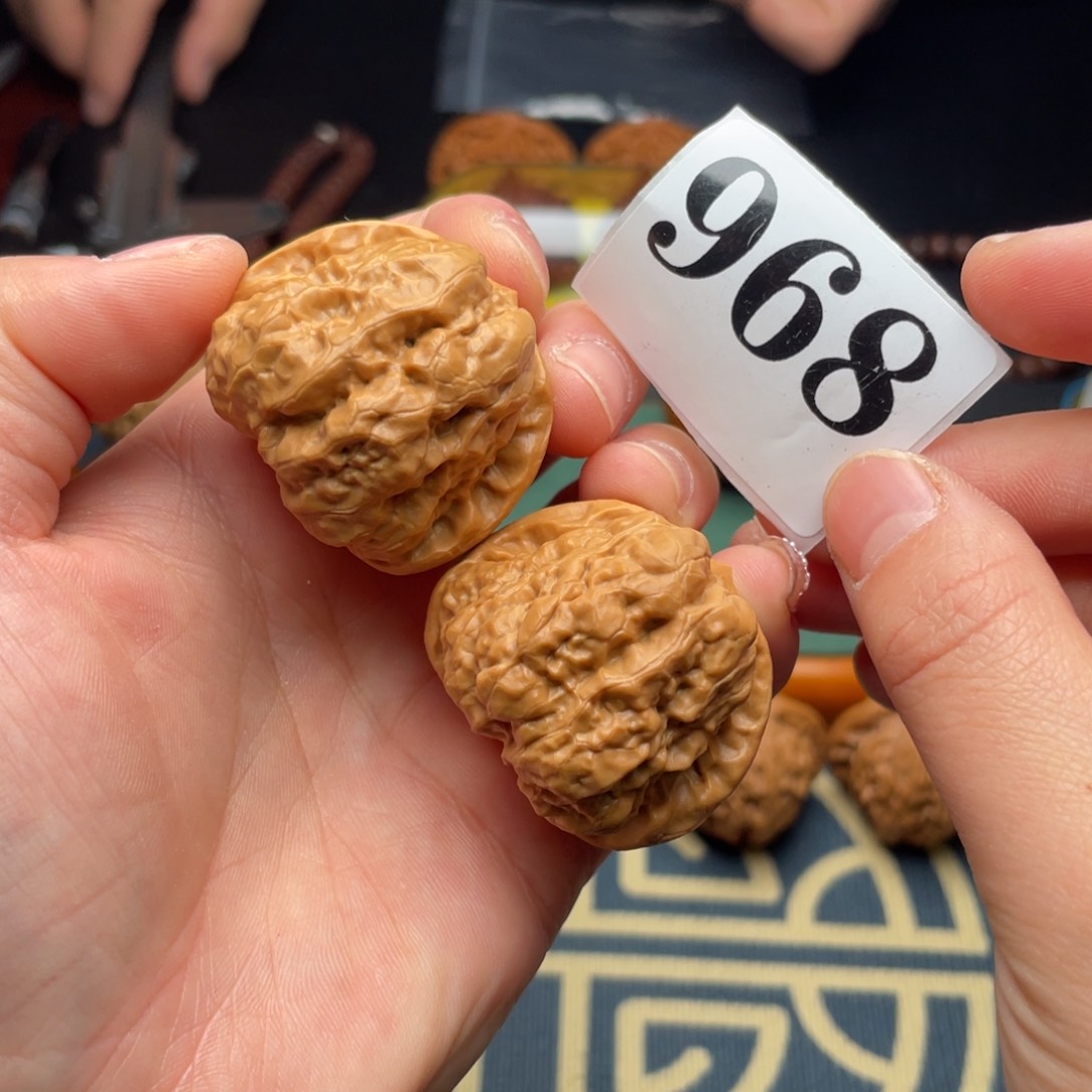 文玩核桃吊坠39蛤蟆头的968号