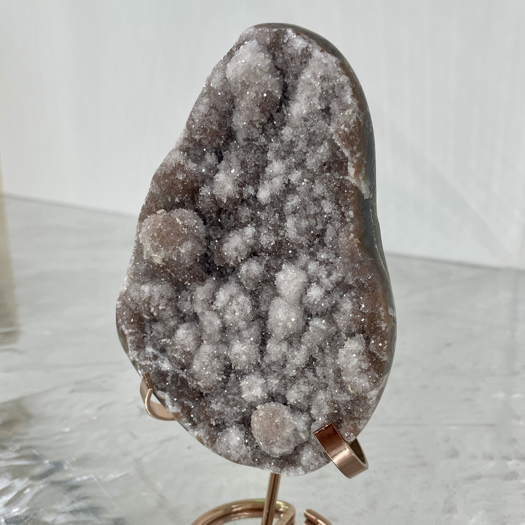 天然的紫水晶小摆件