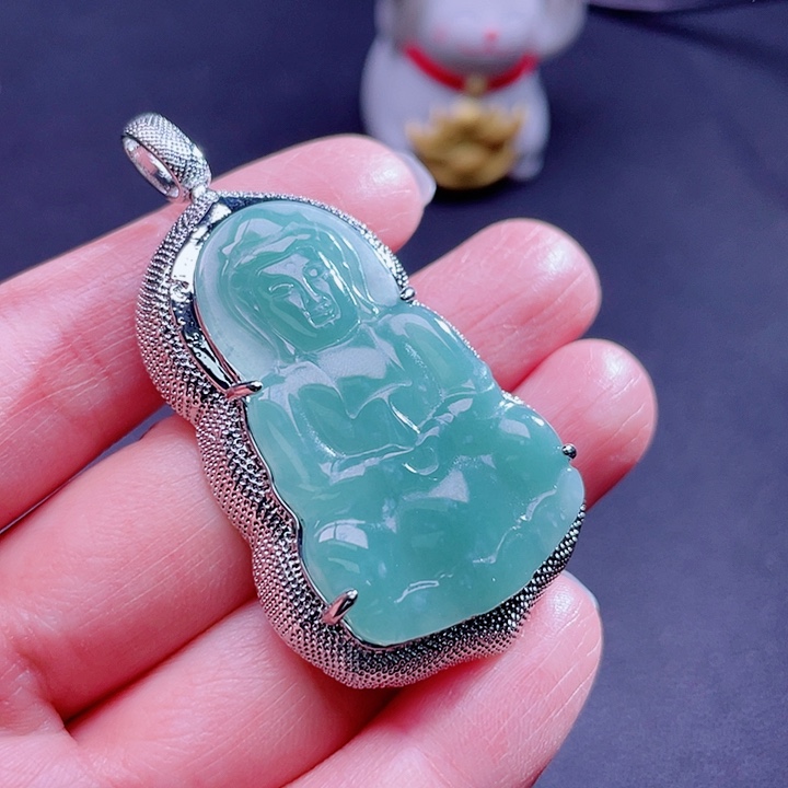 翡翠吊坠(不含链)未镶嵌