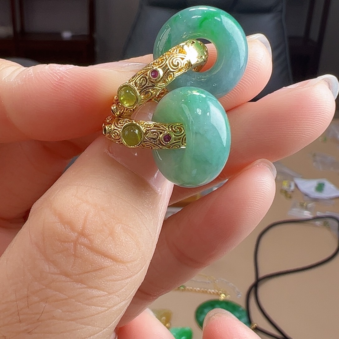 未镶嵌翡翠耳饰耳饰25