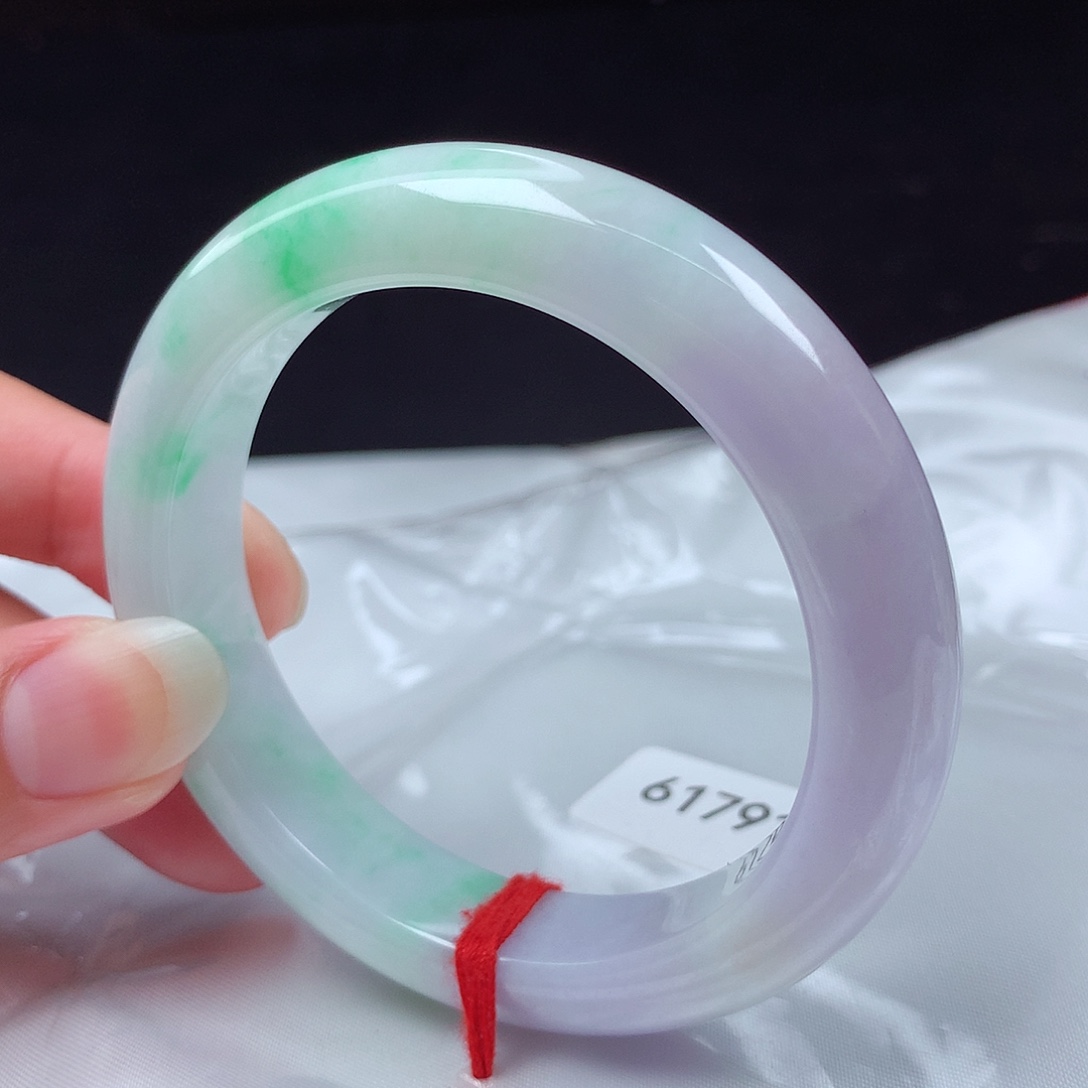 翡翠手镯未镶嵌54圈48小时鉴赏s61791